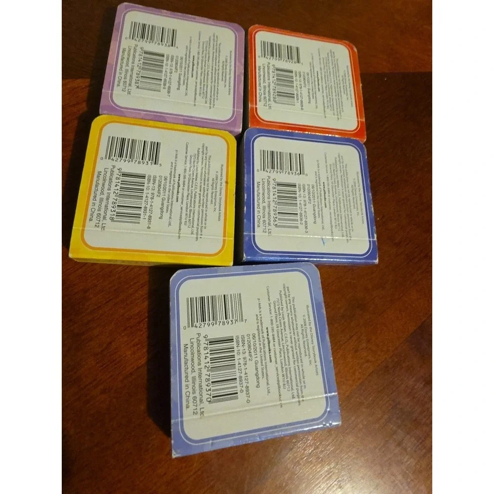 Mickey Mouse Clubhouse Lot 5 Chunky Mini‎ Small Board Books 2008 Toddler Donald